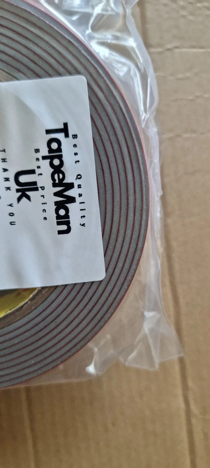 3M™ VHB™ DOUBLE SIDED TAPE HEAVY DUTY ADHESIVE STRONG STICKY MOUNTING ROLL 2mm Thick