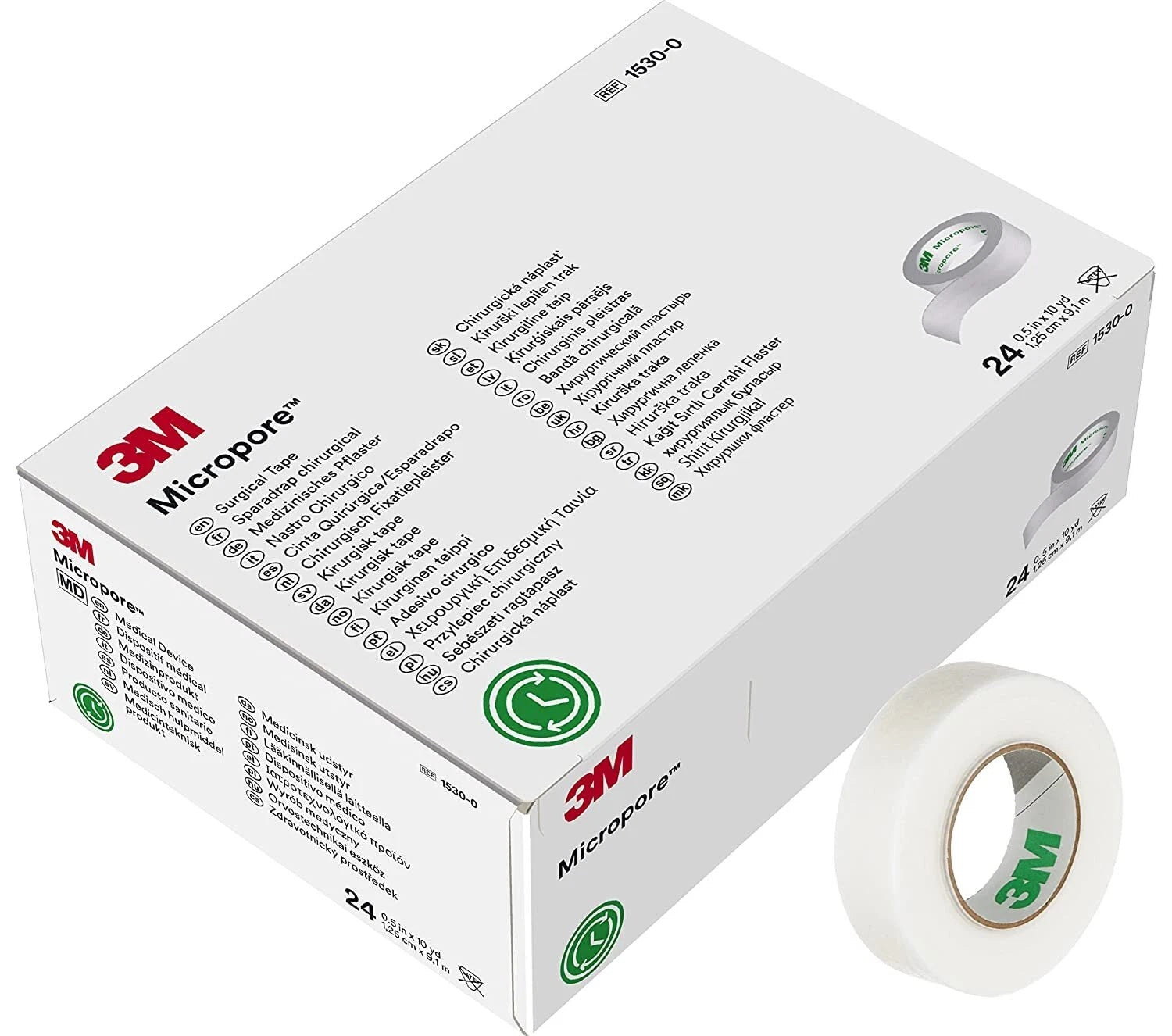 3M Micropore Surgical Tape 1.25cm, 2.5cm Premium Quality Eyelash Tape First Aid